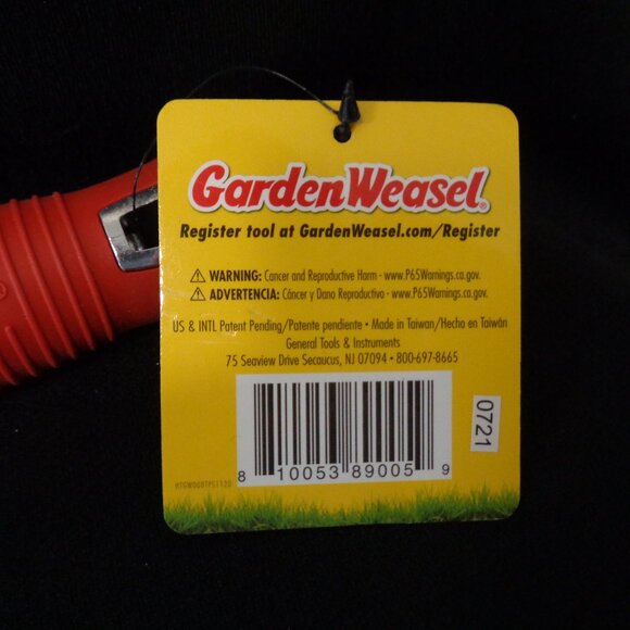 Garden Weasel Multi-blade planter/digger heavy duty nonslip grip - Picture 4 of 6